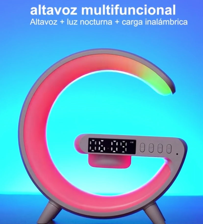 BOCINA bluetooth CARGADOR INALAMBRICO